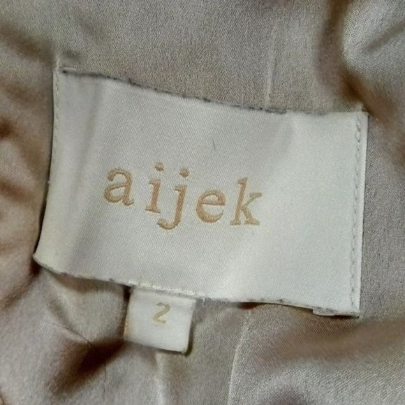 Revolve | Aijek ‘Dancing Leaves’ Black Leaf Eyelet Embroidery Halter Midi Dress - Picture 6 of 8